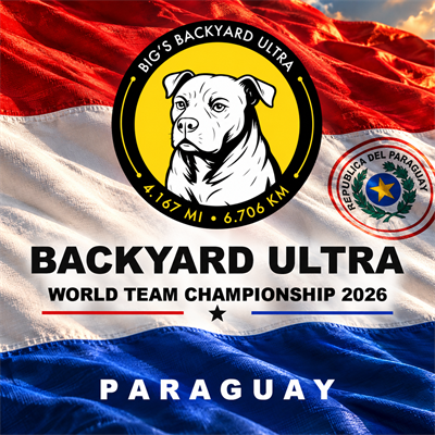 Big's Backyard Ultra 2026 · Team Paraguay