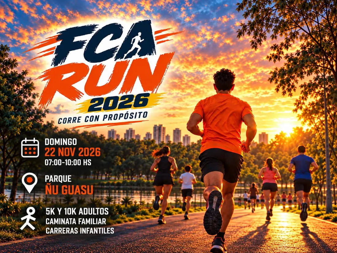 Afiche FCA Run 2026