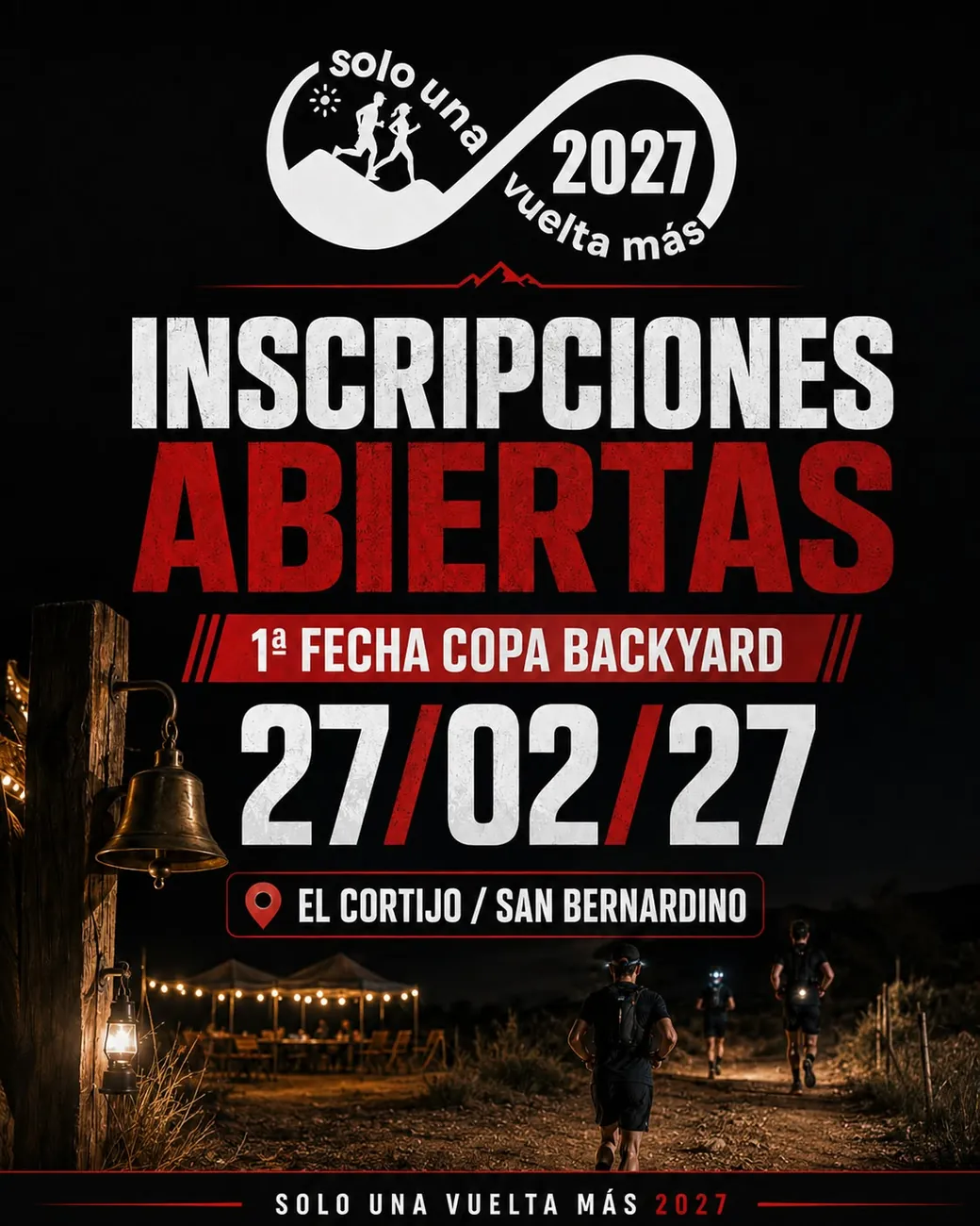 Afiche Ulala Backyard Ultra Nocturna 2027